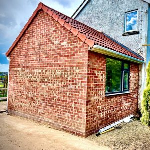Brick single-storey extension with tiled roof β extensions by Fen Developments